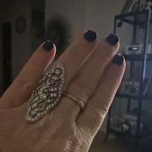 Intricate Silver Filigree Ring